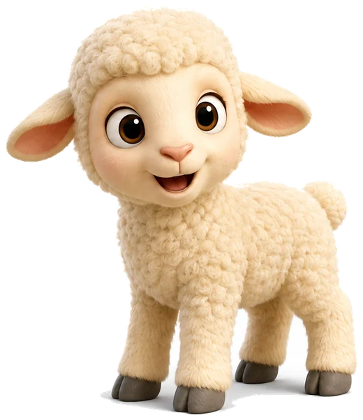 Woolly, the littlest lamb