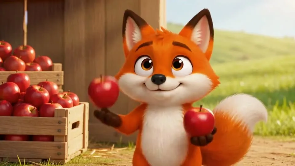 Foxy says hello