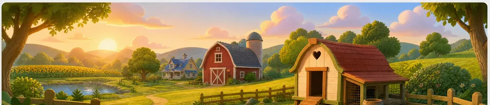 The henhouse at first light